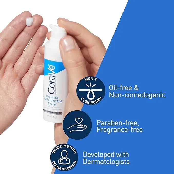 CeraVe - Sérum Hydratant à l'Acide Hyaluronique