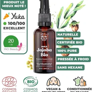 Bionoble - Huile de Jojoba Bio 100% Pure