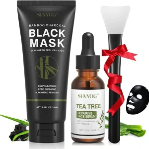 Masque Peel-Off au Charbon - Élimination des Points Noirs