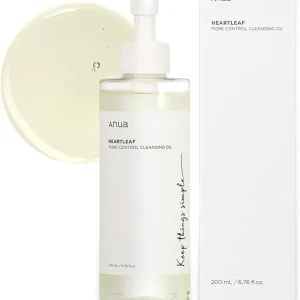 ANUA Heartleaf Huile Nettoyante pour le Contrôle des Pores