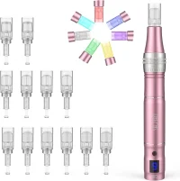 Stylo Beauté Microneedling Électrique