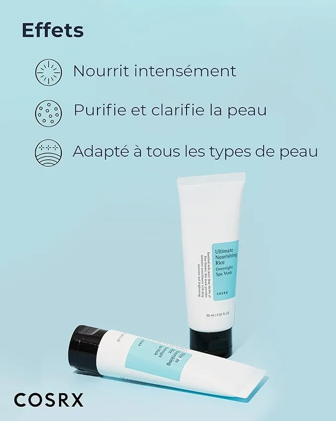 COSRX – Masque de Nuit Ultime Nourrissant au Riz