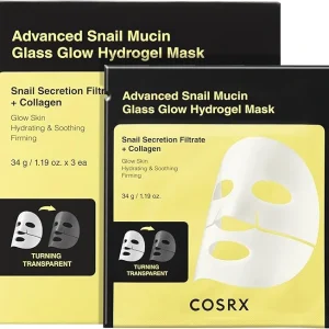 COSRX Advanced Snail Mucin Glass Glow Hydrogel Mask