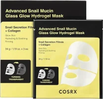 COSRX Advanced Snail Mucin Glass Glow Hydrogel Mask