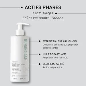 Nuhanciam - Lait Corps Éclaircissant Anti-Taches