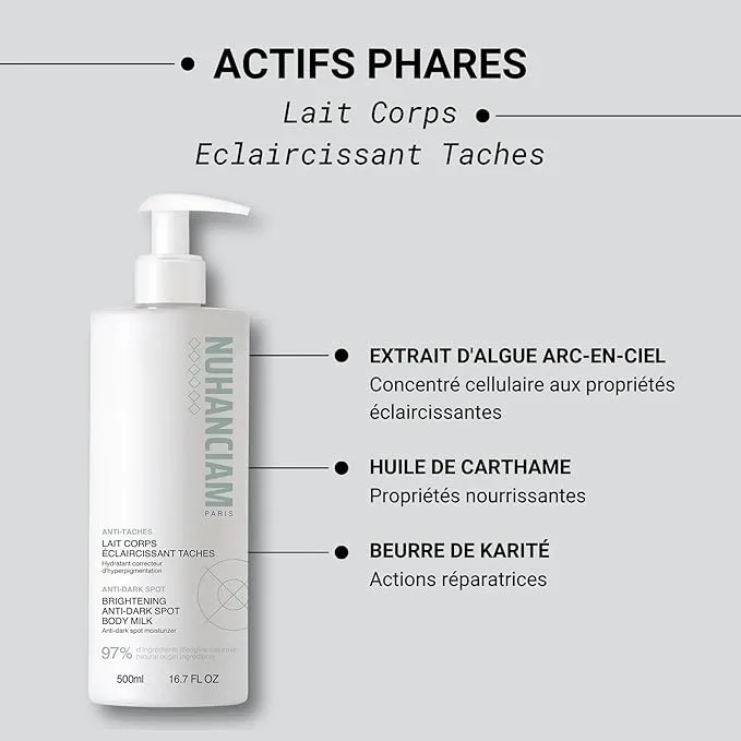 Nuhanciam - Lait Corps Éclaircissant Anti-Taches