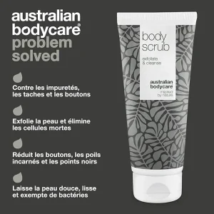 Gommage Corporel à l'Huile de Tea Tree - Lot de 3 x 200 ml