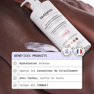 NUBIANCE Lait Corps Éclaircissant & Unifiant HRB-3