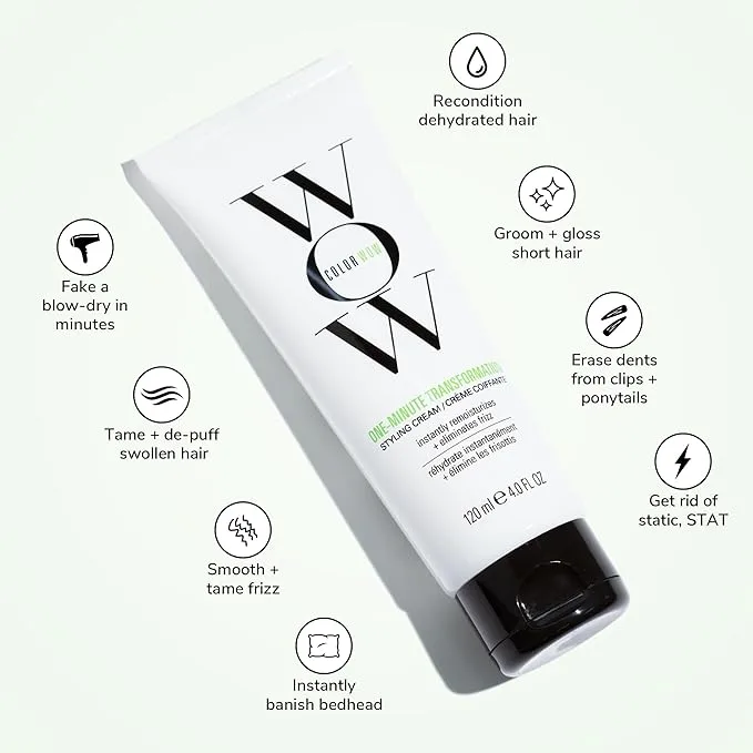 Color Wow One Minute Transformation – Crème Coiffante Lissante