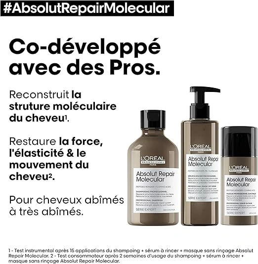 L’Oréal Professionnel | Routine Réparatrice Absolut Repair Molecular