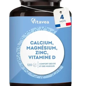 Vitavea – Calcium, Magnésium, Zinc, Vitamine D3