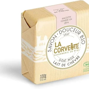 La Corvette – Savon Douceur Bio au Lait de Chèvre