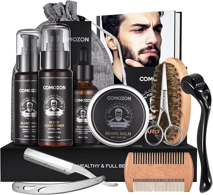 Kit Barbe Homme Complet 12 en 1