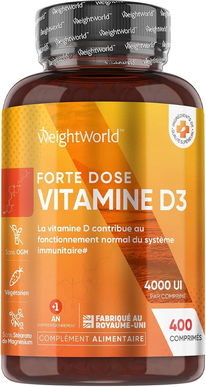 WeightWorld – Vitamine D3 4000 UI