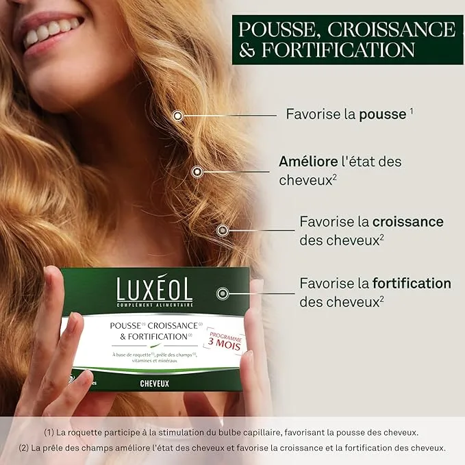 Luxéol – Pousse Croissance & Fortification