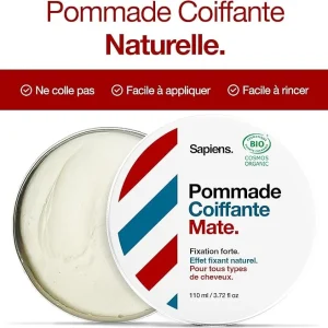 Sapiens Barbershop – Pommade Coiffante Bio