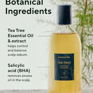 AROMATICA – Shampoing Purifiant au Tea Tree