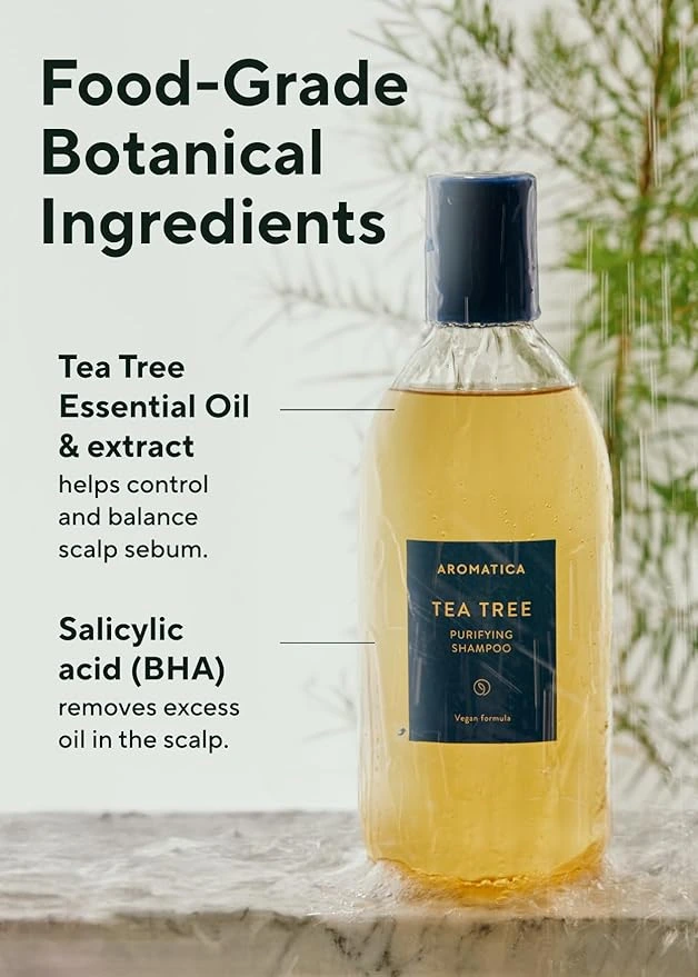 AROMATICA – Shampoing Purifiant au Tea Tree
