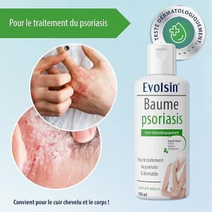 Evolsin– Psoriasis Crème - Soulagement Efficace
