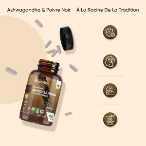 Ashwagandha Bio – 180 Gélules Vegan