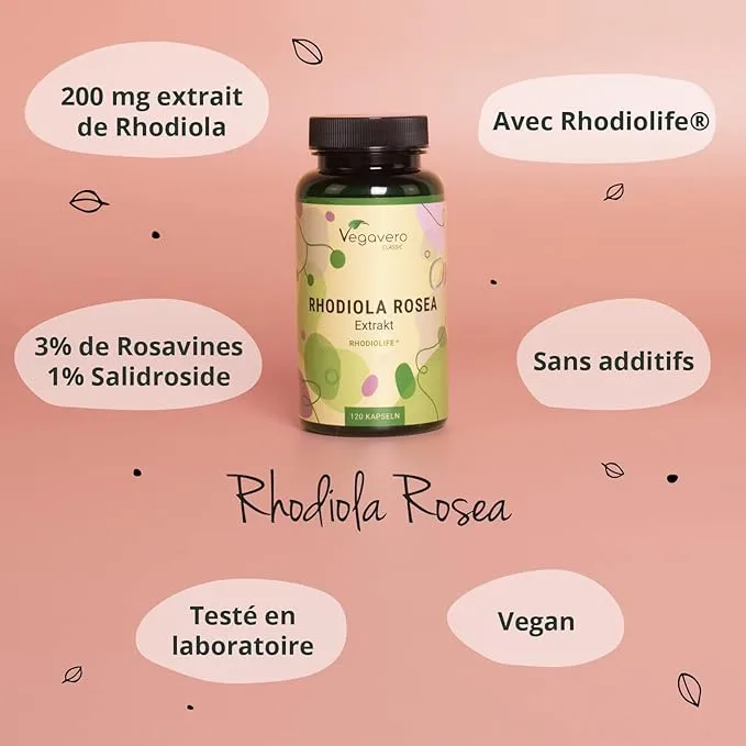 Vegavero – Rhodiola Rosea
