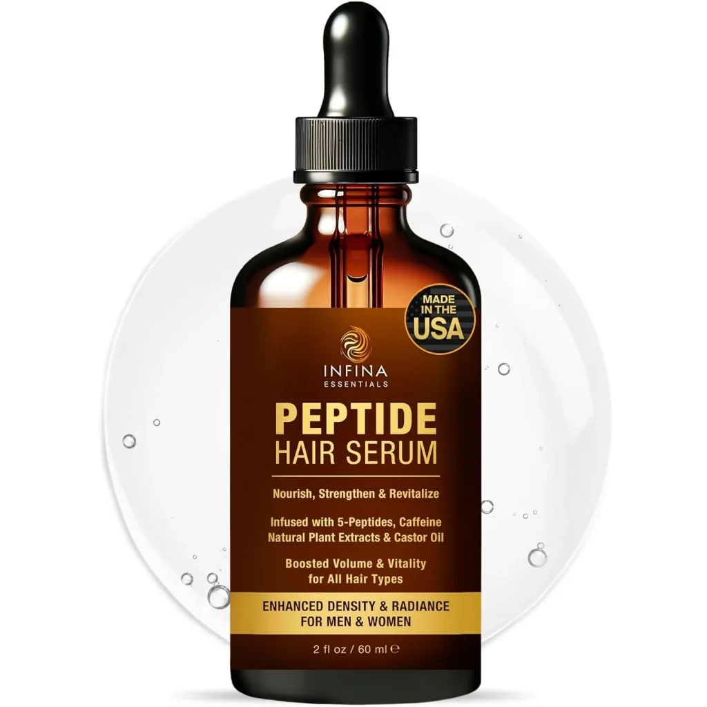 alt= Peptide Hair Serum